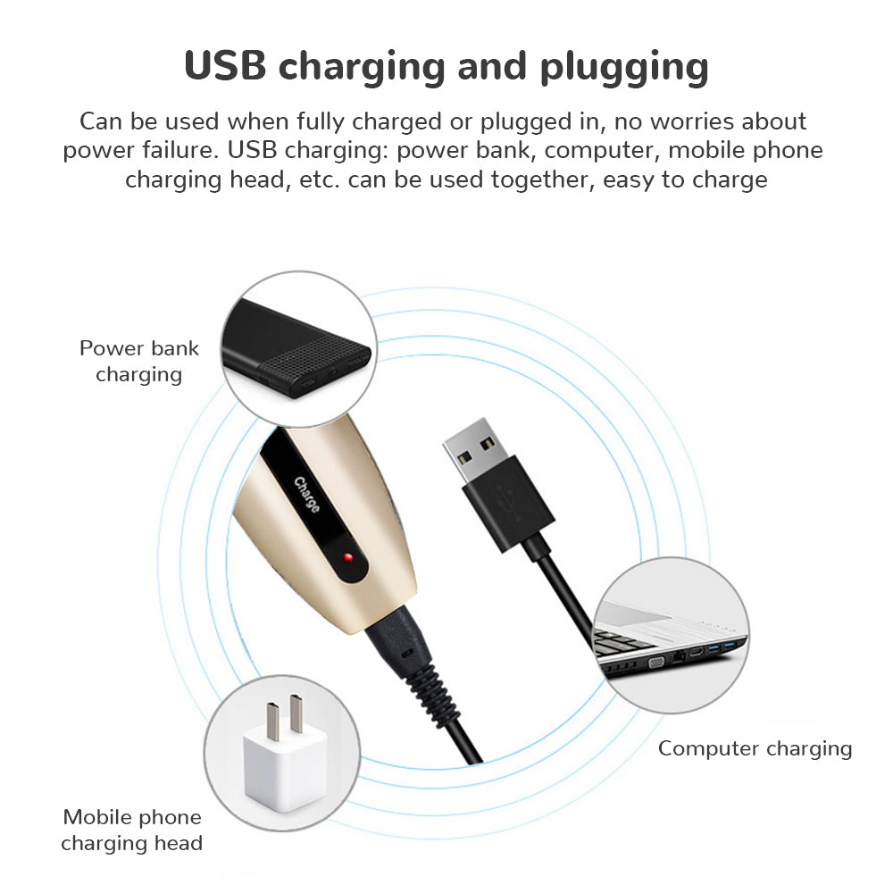 Low Noise Pet Grooming Kit Rechargeable Pet Hair Clipper