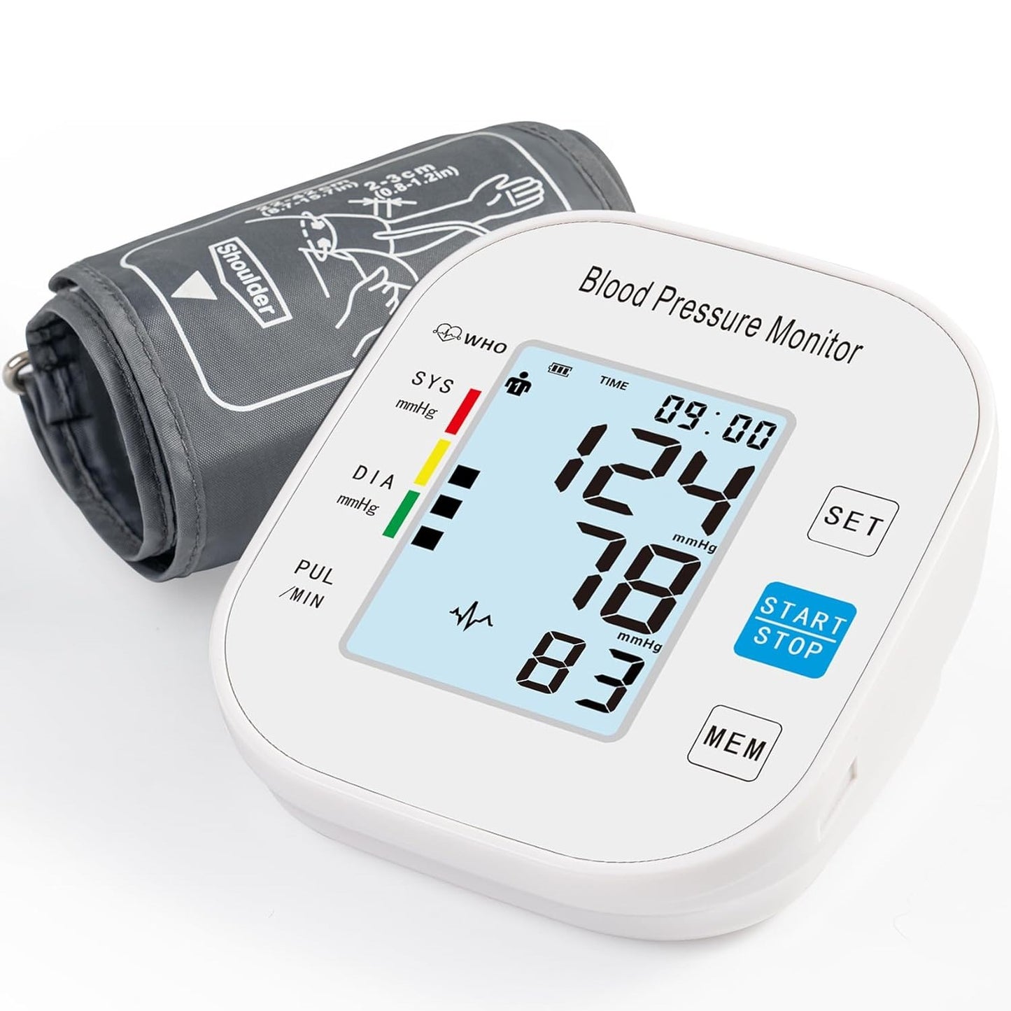Blood Pressure Monitors Automatic Upper Arm Dual User