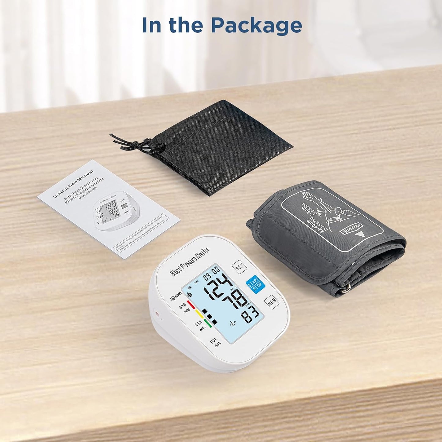 Blood Pressure Monitors Automatic Upper Arm Dual User