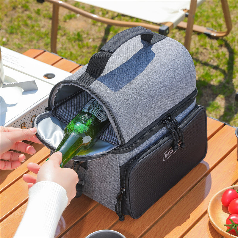 Camping Cooler, Worksite Lunchbox, Soft Shell Lunch Bag for Construction Sites, Work and Everyday Use