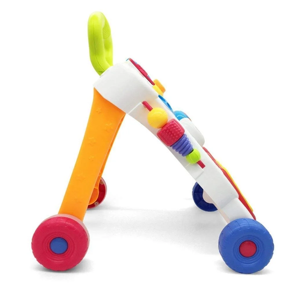 Baby Push Walker Sit to Stand Toddler Learning Walking Toys for 6 12 24 Months