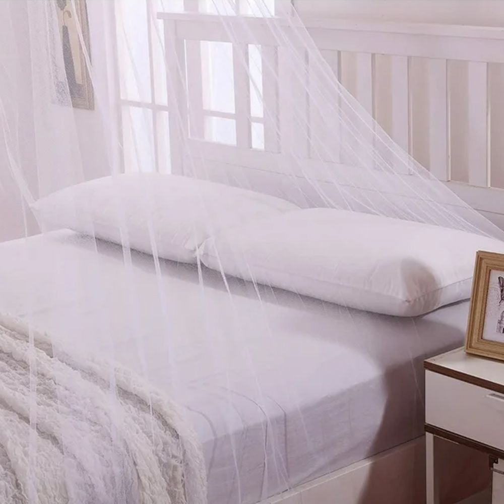 Universal Dome Bed Canopy Mosquito Net, Mesh Net Hanging Bed Canopy, White