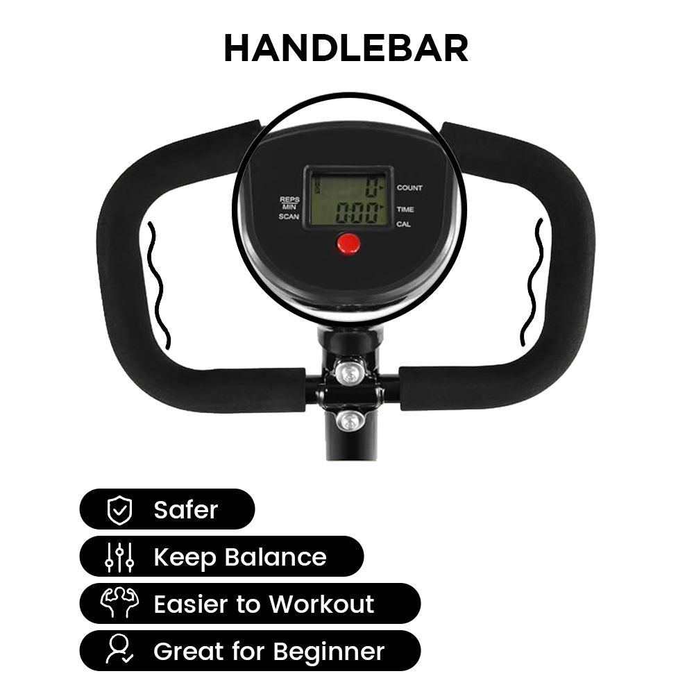 Stair Stepper with Handlebars Mini Stepper Machine Twisted Resistance Bands Twist Stepper Step Machine