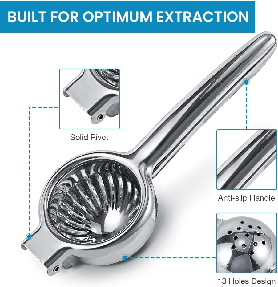 Lemon Squeezer Manual Citrus Juicer Hand Press Juicer Handheld Lemon Juicer Squeezer Manual Black