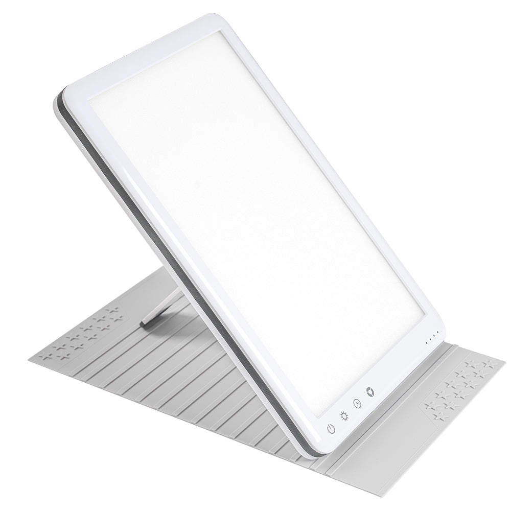 UV-Free LED Therapy Lamp – Simulated Sunlight with 3 Color Modes & 5 Brightness Levels for Home & Office