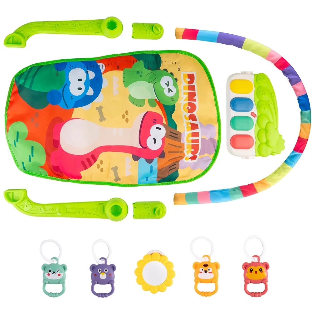 Dinosaur Themed Baby Play Mat Piano Toys Music Gym Floor Playmat