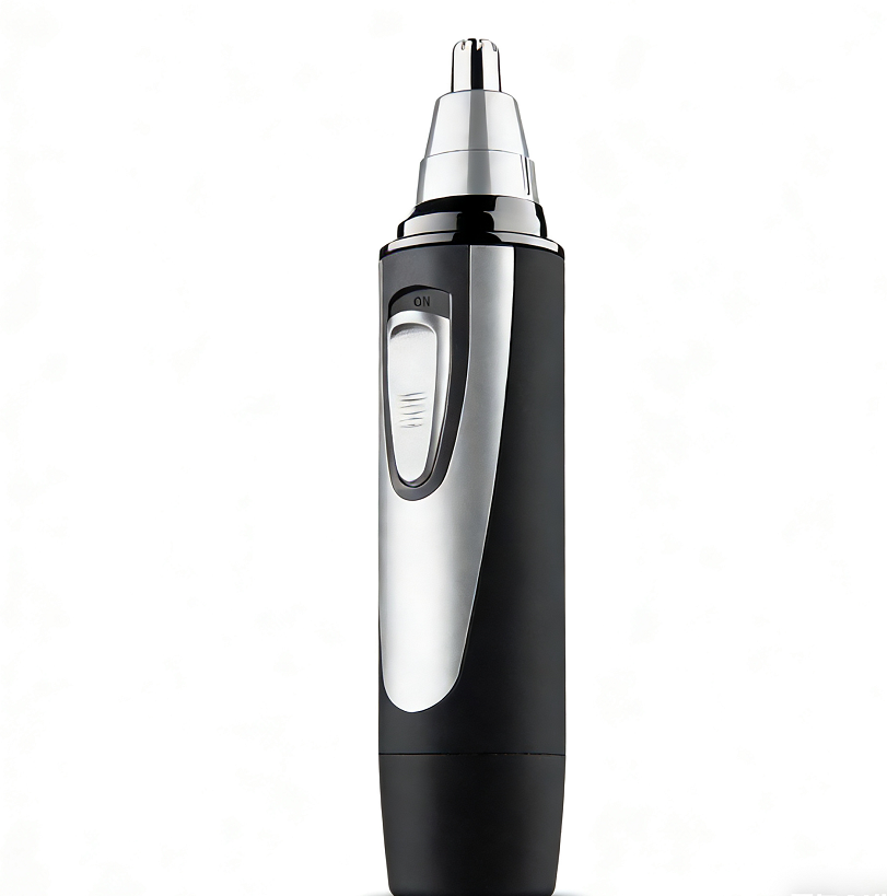 Ear and Nose Hair Trimmer Clipper Painless Eyebrow & Facial Hair Trimmer for Men Women, Battery-Operated Trimmer, Dual Edge Blades for Easy Cleansing