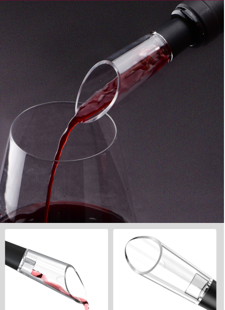 USB red wine electric bottle opener - Stainless steel rechargeable electric bottle opener
