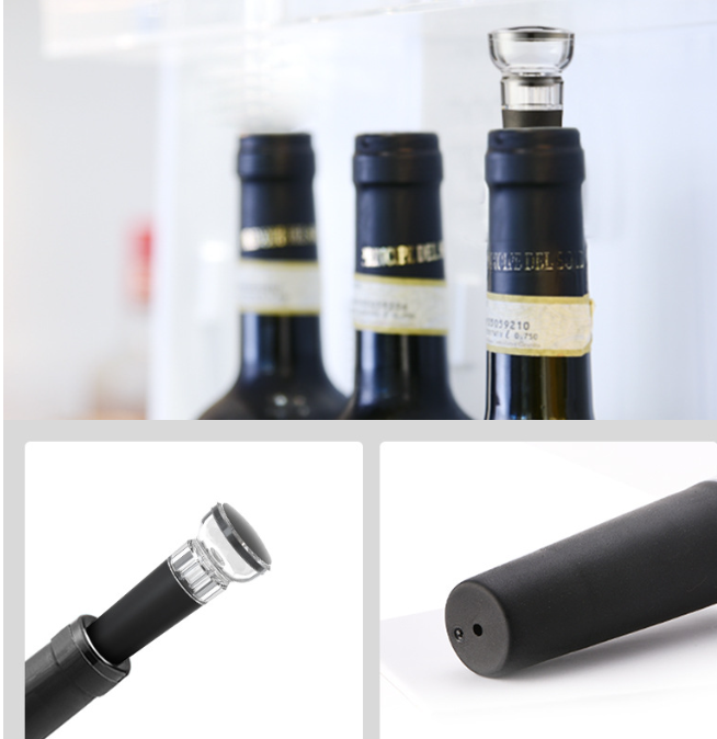 USB red wine electric bottle opener - Stainless steel rechargeable electric bottle opener