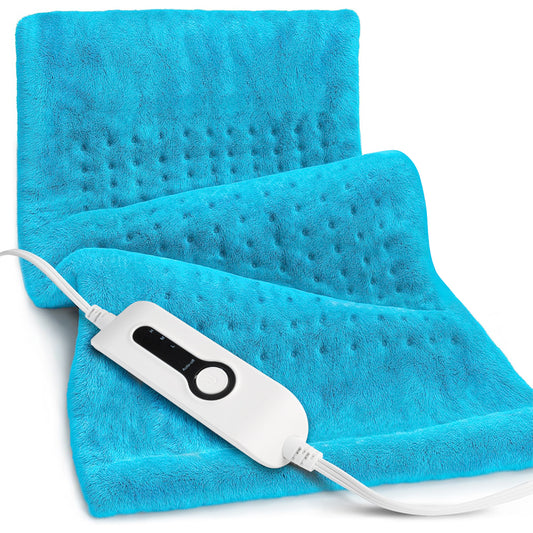 Electric Heating Pad Double Sided Machine Washable 12"x24"