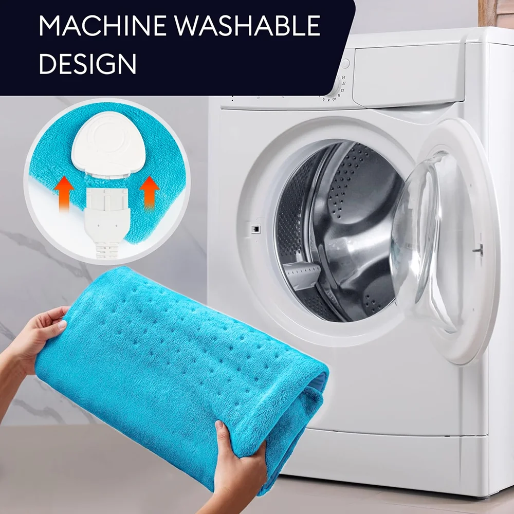 Heating Pad Double Sided Machine Washable 12"x24"