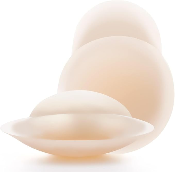 Reusable Silicone Nipple Covers with Travel Case – Invisible Adhesive Pasties for Women, Comfortable & Water-Resistant