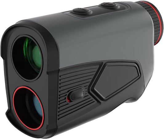 Golf Rangefinder 1500 Yards 7X Magnification Laser Range Finder Golfing Rechargeable Range Finders Black