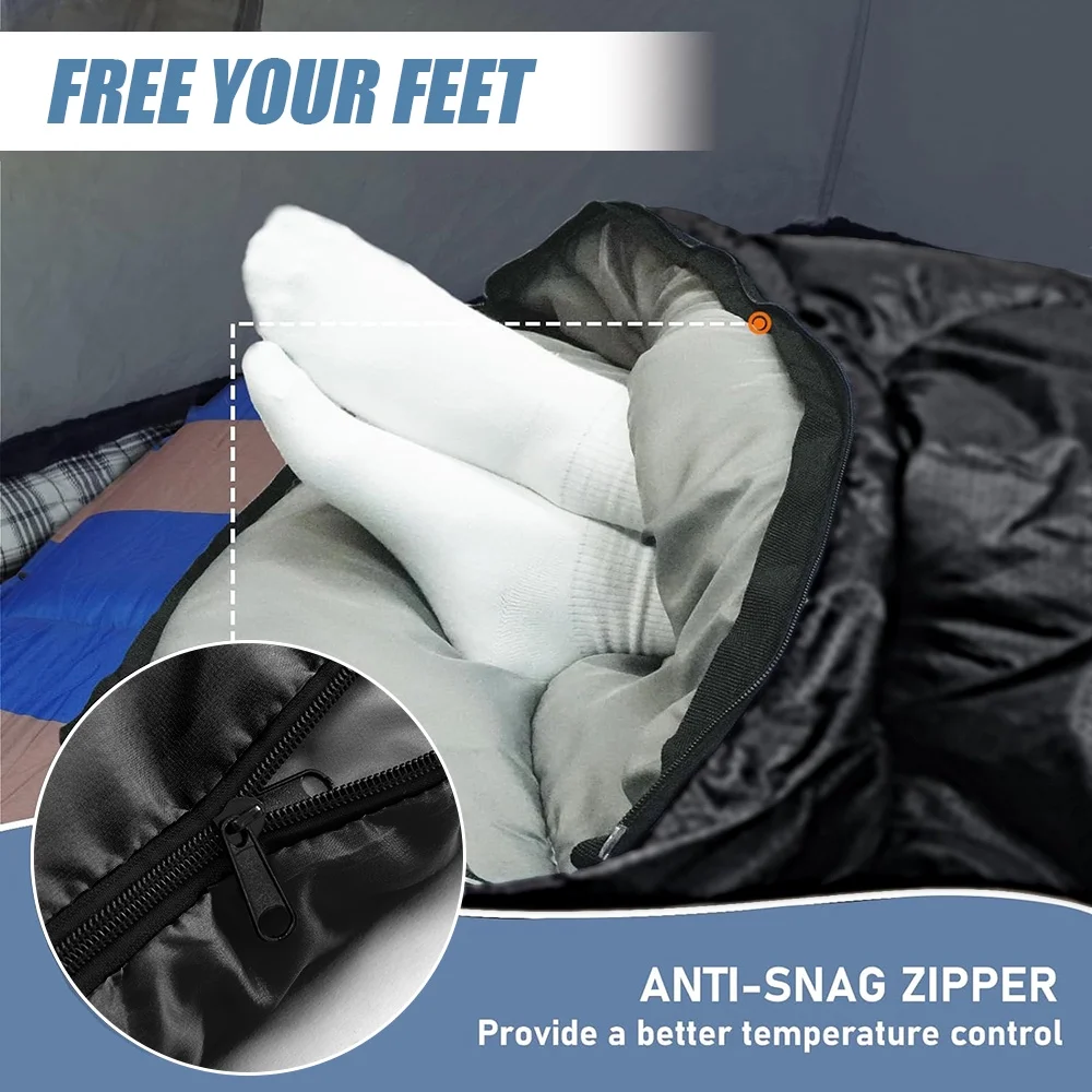 Sleeping Bags Adults Backpacking Lightweight Waterproof Bag