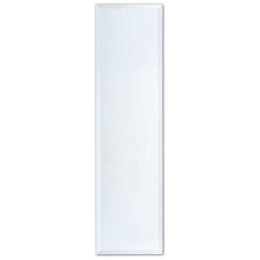 16" x 60" Frameless Full-Length Rectangle Mirror | 1" Beveled Edge | Wall Mirror