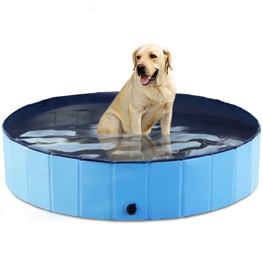 Pet Dog Pool Bath Swimming Tub Foldable 48 x 12 inch