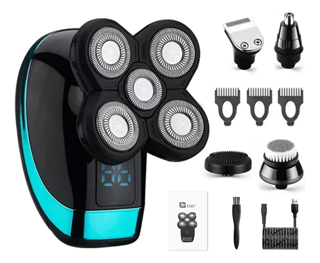5 Piece Pack Electric Shaving Moisturizing Device 5D Shaving Set