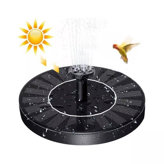 Solar Bird Bath Fountain Pump 4 Nozzle Solar Fountain