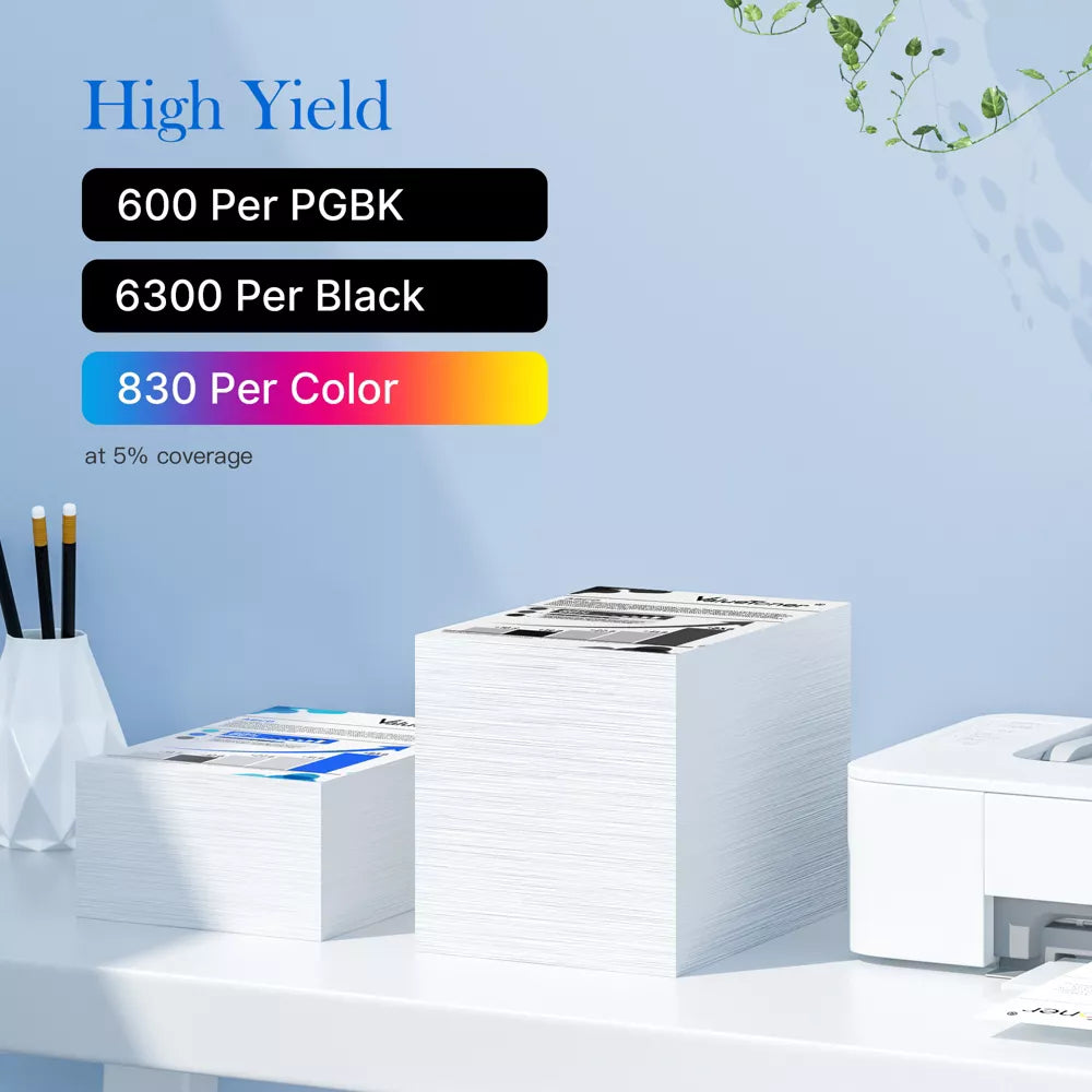 Compatible Canon 280/281XXL Ink Cartridges 5-Pack for Pixma TR8620/TS6320/TR7520