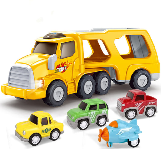 Truck Toys Set Carrier Vehicle Transport Truck