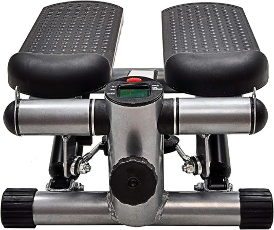 Full Body Workout Mini Stepper Machine with Bands Supports 300 lbs
