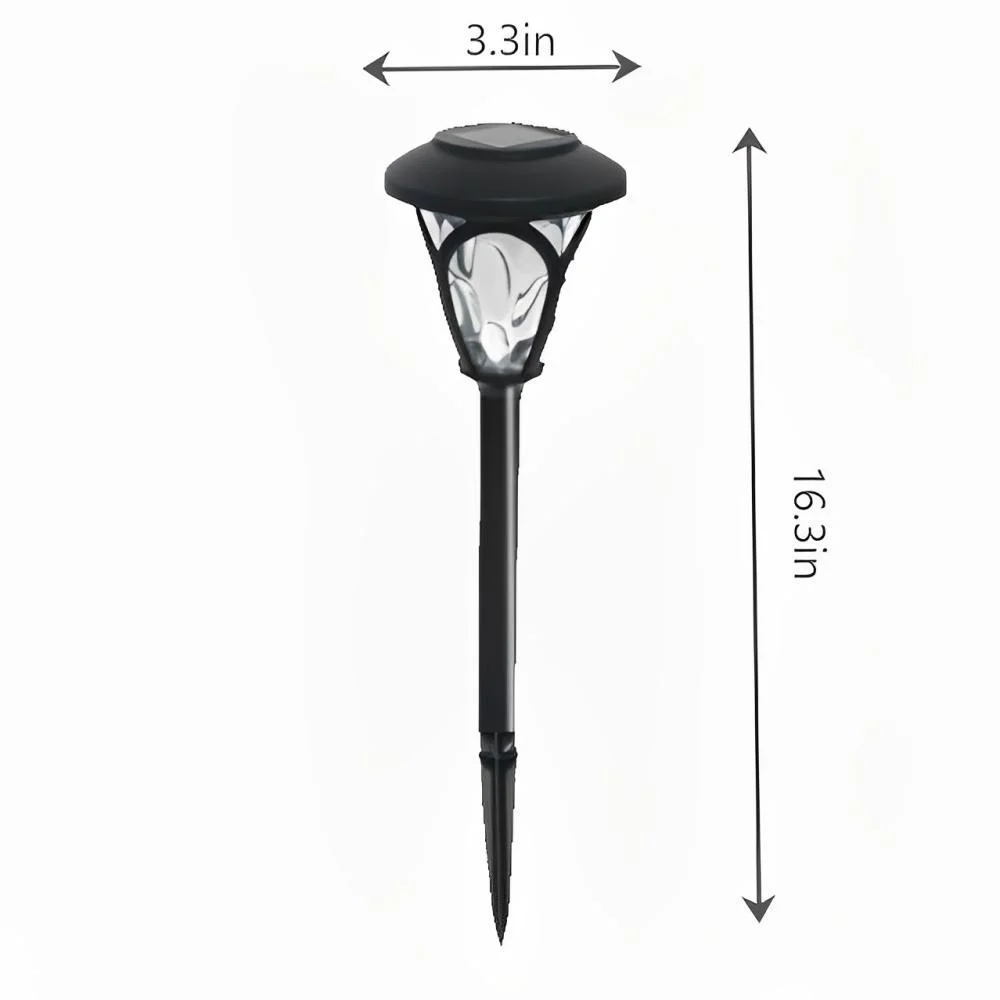 12 Packs Solar Pathway Lights Solar Lights Outdoor Ground Lights 12 Hrs Solar Powered Lights Auto On Off