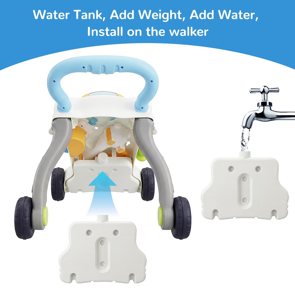 Baby Push Walker Sit to Stand Toddler Learning Walking Toys Baby toys for 6 12 24 Months