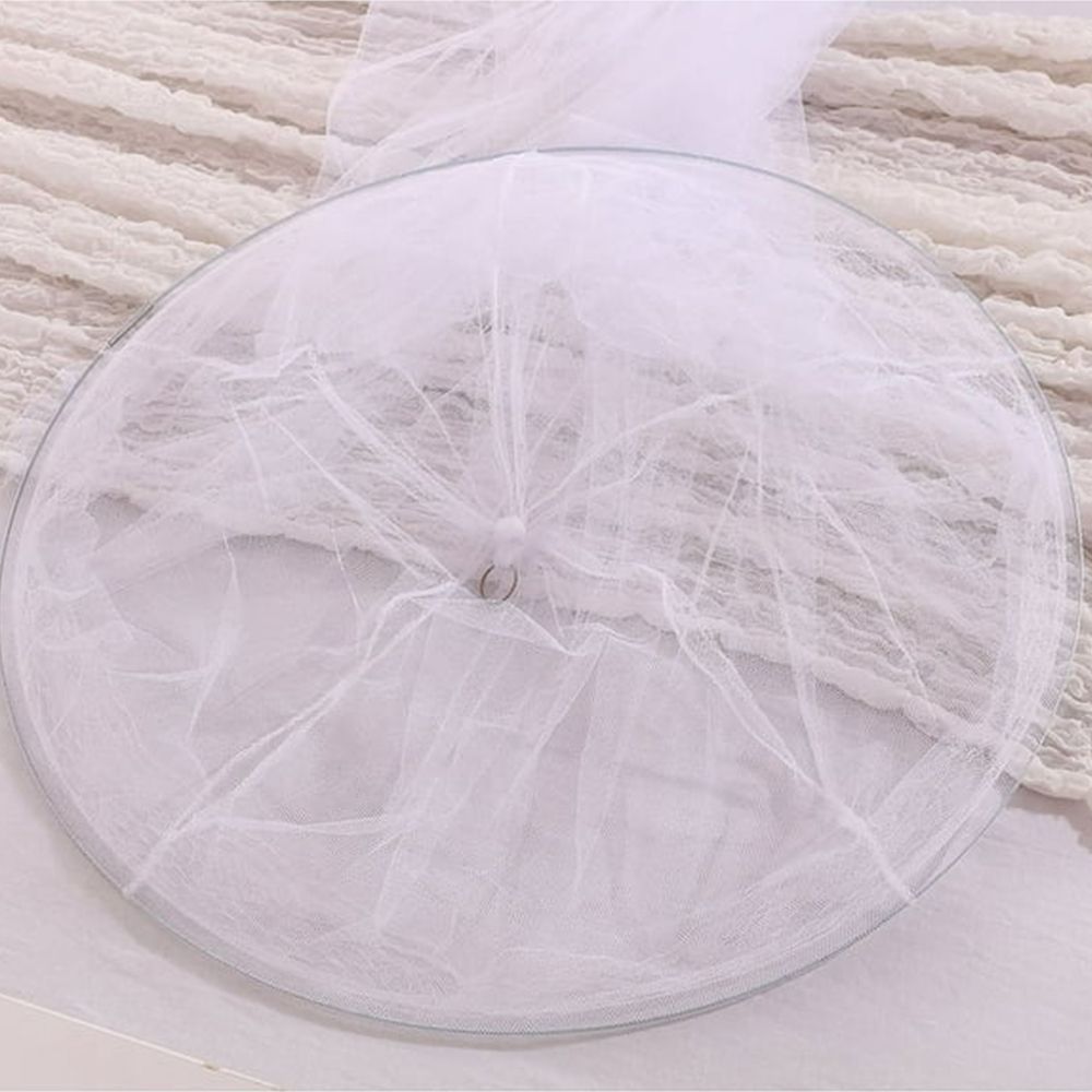 Universal Dome Bed Canopy Mosquito Net, Mesh Net Hanging Bed Canopy, White