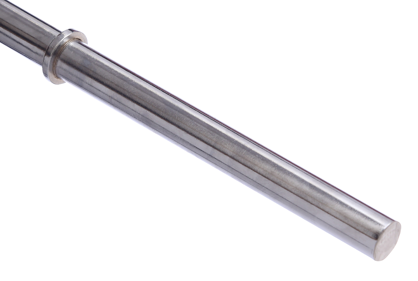 1 Inch Stardard Barbell Bar 6FT for Weightlifting and Power Lifting 300 Pound Capacity Chrome Finish Silver