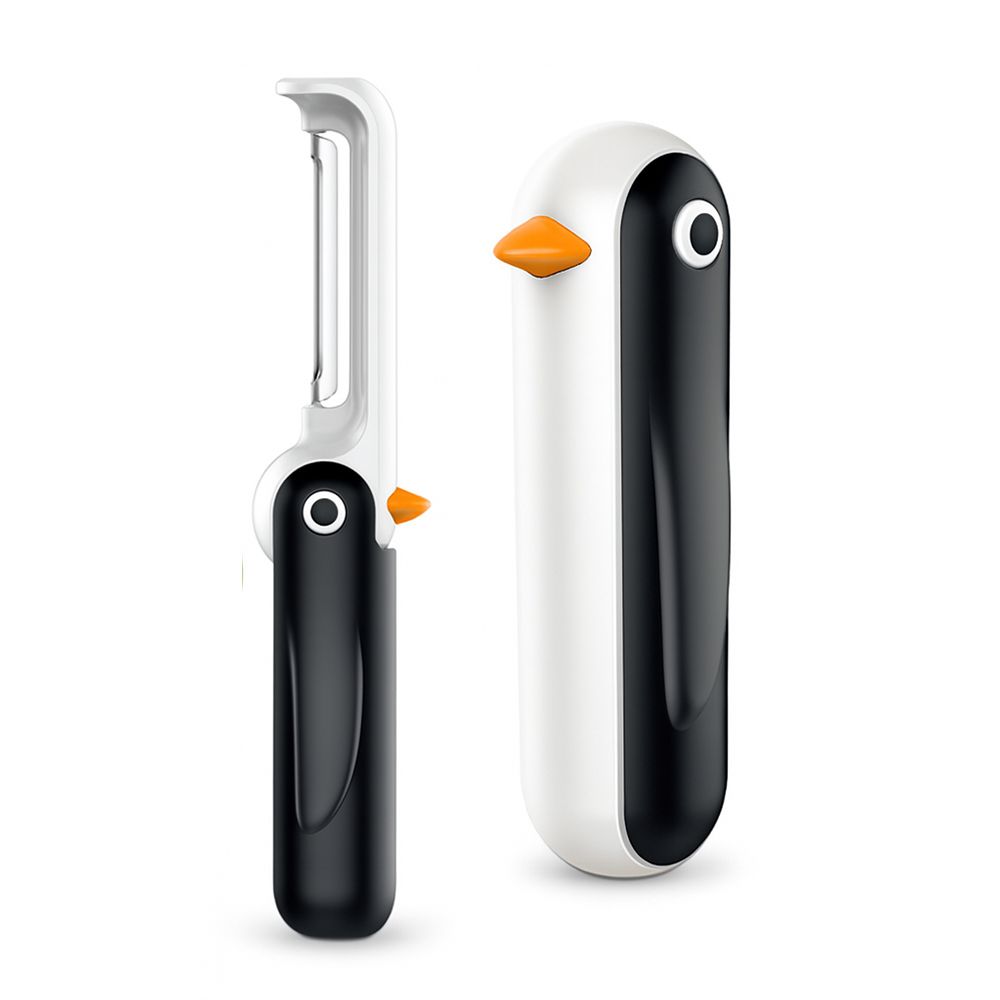2 Pack Swivel Peeler Vegetable Peeler Penguin Kitchen Peeler for Veggie Fruit Peeler Potato Grater Carrot Apple