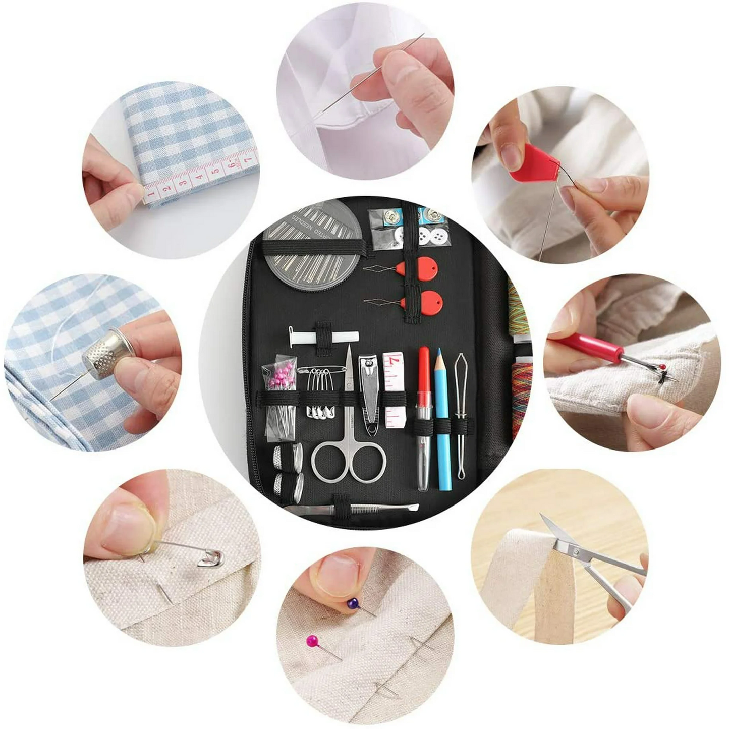 Sewing Kit Basic Needle and Thread Kit