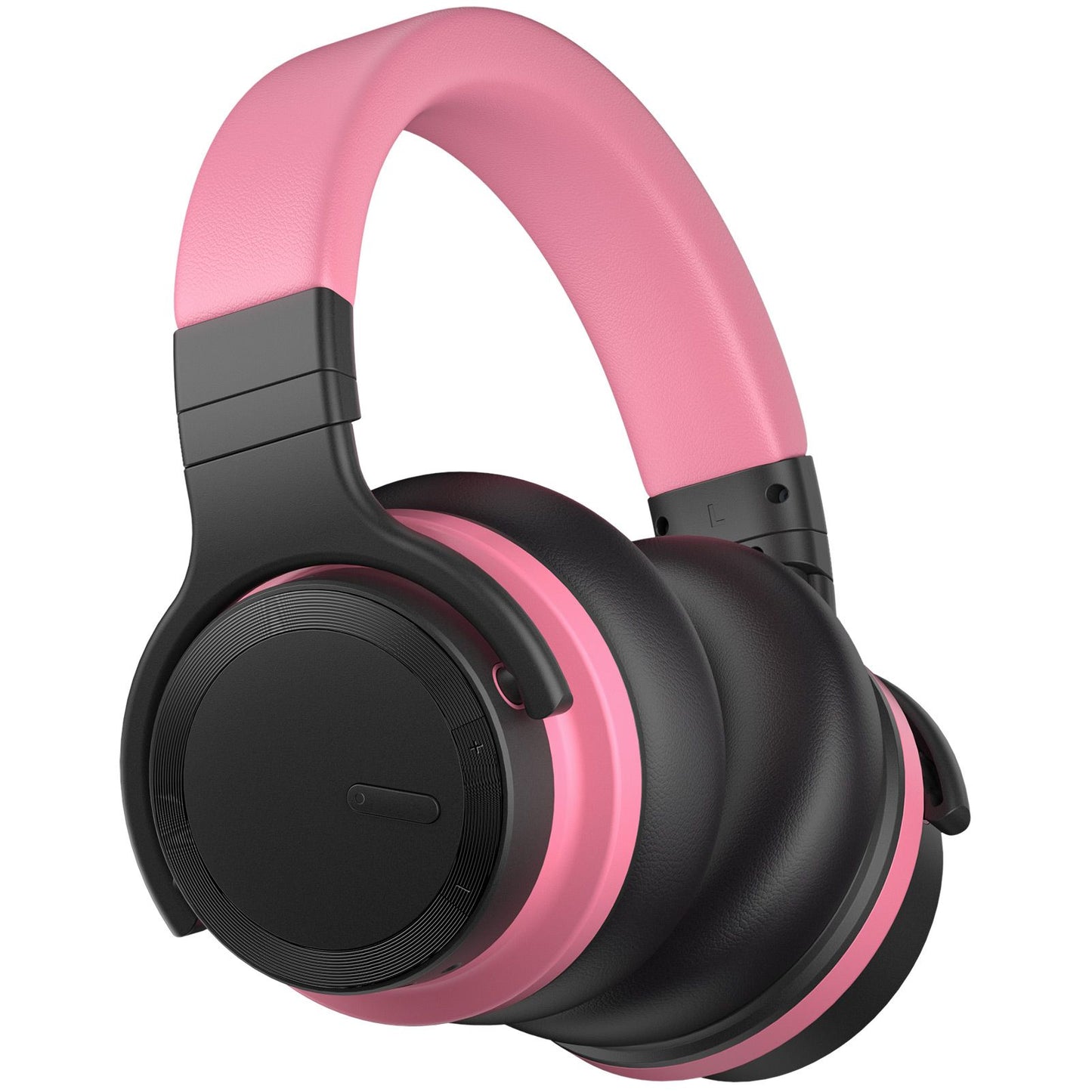 E7 Enhanced Active Noise Cancelling Wireless Bluetooth Headphone Pink