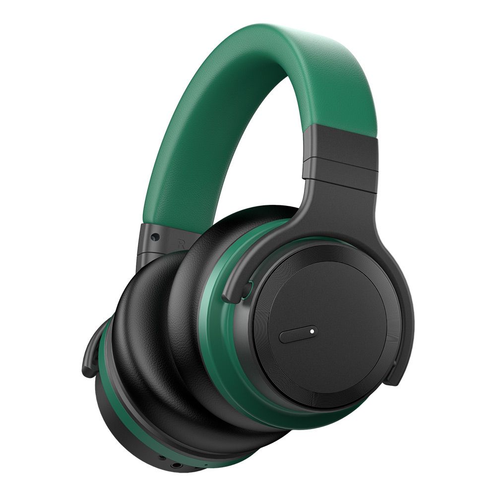 E7 Enhanced Active Noise Cancelling Wireless Bluetooth Headphone Green
