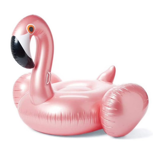47''x 45''x 44''Flamingo Float Pool, Giant Inflatable Float Pool for Adult, Summer Beach Swimming Raft Amusement Facilities