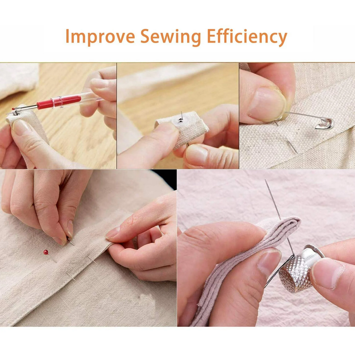Sewing Kit 112 pcs Sewing Supplies for Home Travel Emergency