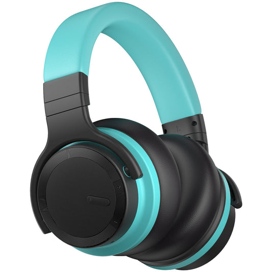 E7 Enhanced Active Noise Cancelling Wireless Bluetooth Headphone Blue