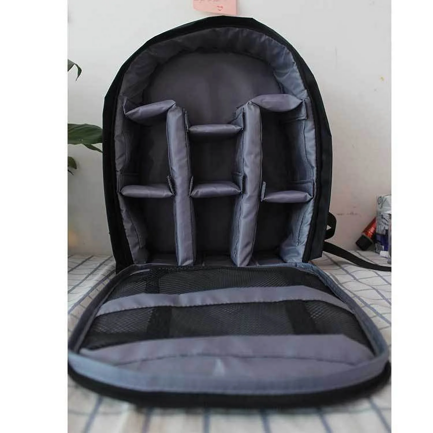 Camera Bag Backpack Waterproof Nylon for DSLR Cameras Lens and Accessories
