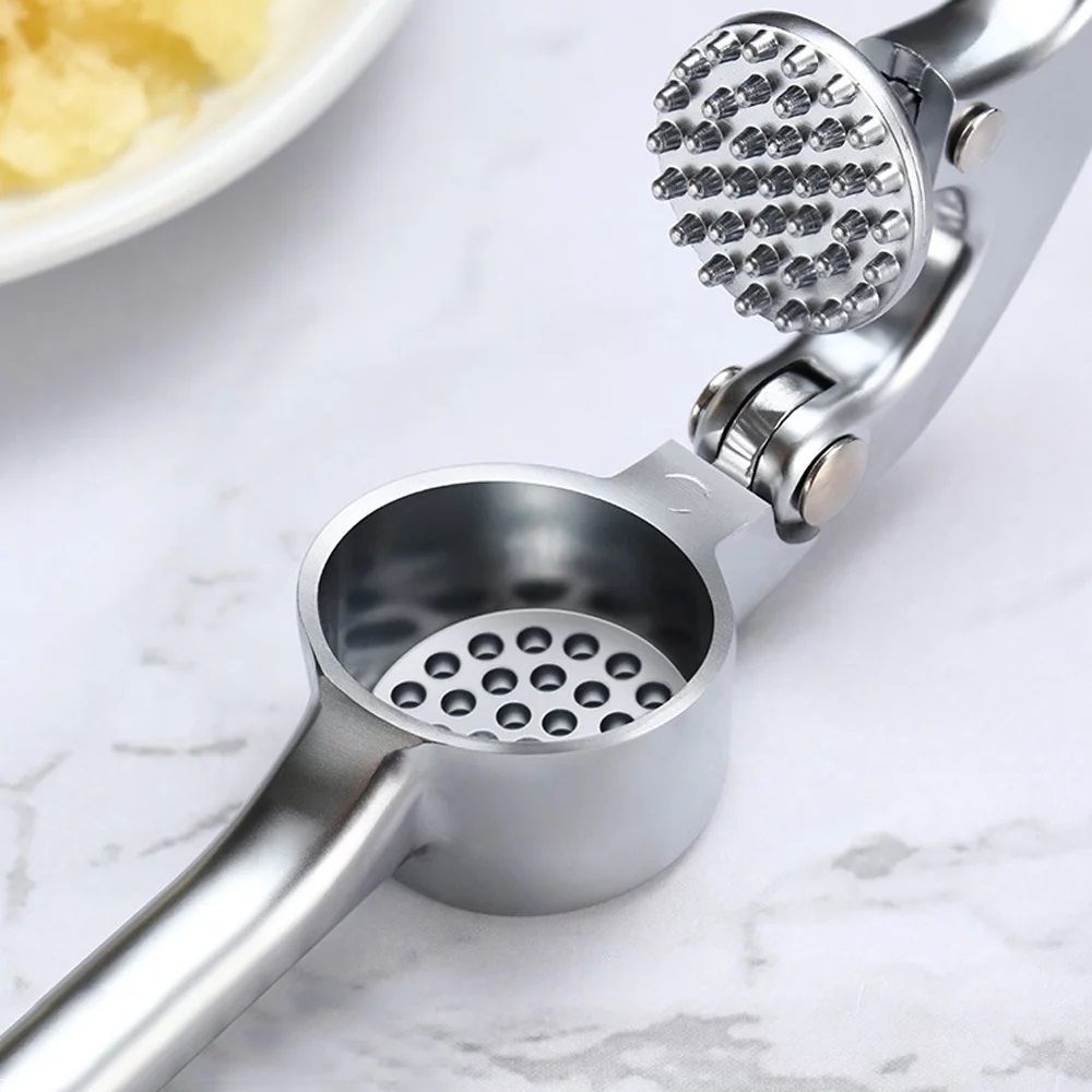 Garlic Press Mincer Ginger Squeezer, Easy to Clean